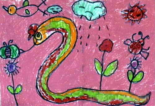 蛇的简笔画:笔走龙蛇的含义_+蛇的简笔画_+教