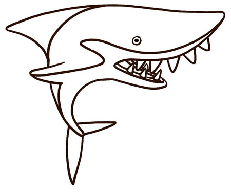 海洋生物简笔画:十大最危险的海洋动物(一) _ 海