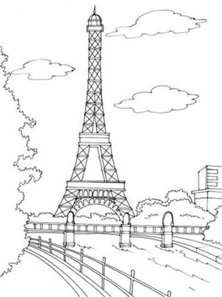 埃菲尔铁塔得名于设计它的著名建筑师,结构工程师古斯塔夫 埃菲尔.图片