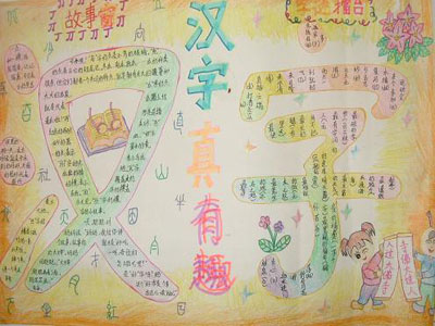 汉字手抄报