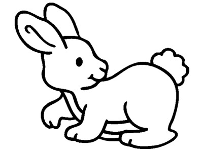 兔子简笔画:养小兔子_兔子简笔画