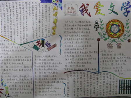 怎样做文学手抄报