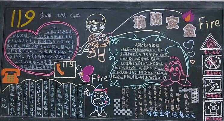 校园消防安全知识手抄报内容大全