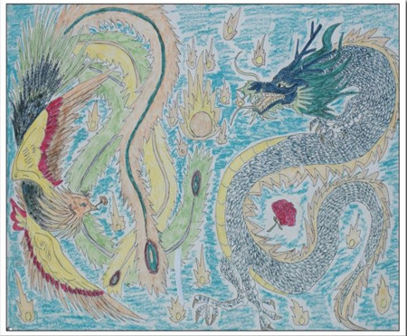 爱祖国的图画-啊!黄河长江,奔腾万里,你们哺育了一个 ...