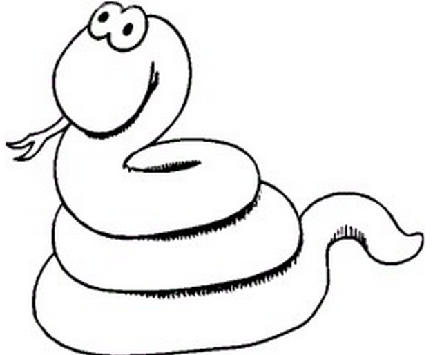蛇的简笔画:蛇的简笔画图片