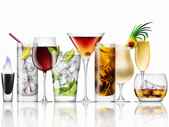 鸡尾酒(cocktail)是一种混合饮品,是由两种或两种以上的酒或饮料