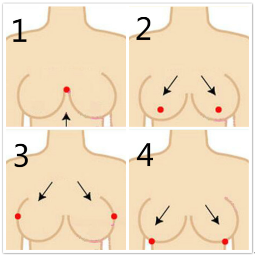 简单实用的按摩丰胸方法