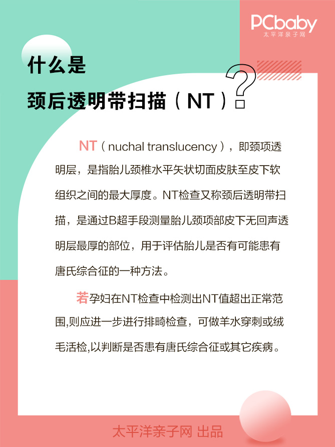 孕期百科词典:颈后透明带扫描(nt)