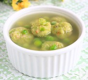 豌豆虾丸汤