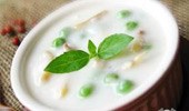 海螺青豆芝士浓汤的做法