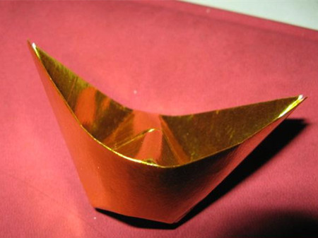 折纸大全：金元宝的折法